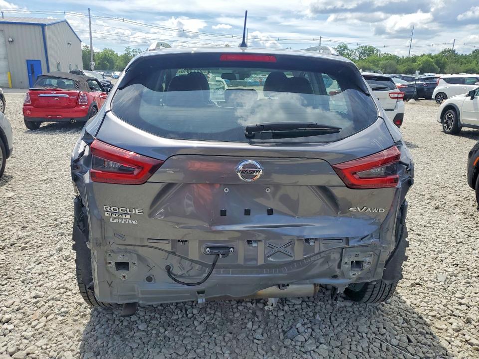 2022 Nissan Rogue VIN JN1BJ1BW0NW484711 COPART salvage auction — REAR END, Ma - Cert Of Title-Salvage, sold $2,700 on 2026-07-30 (photo 6)