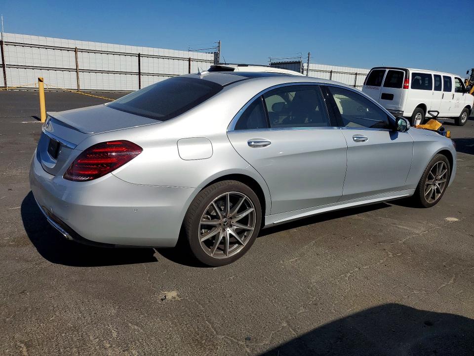 2019 Mercedes-benz S-klasse VIN WDDUG6GB7KA468043 COPART salvage auction — SIDE, Ca - Salvage Certificate, sold $15,500 on 2026-08-06 (photo 3)