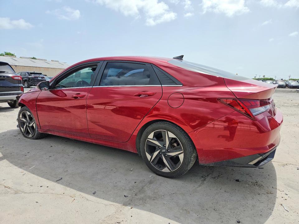 2022 Hyundai Elantra VIN KMHLP4AGXNU366913 COPART salvage auction — FRONT END, Tx - Bonded Title - Salvage, sold $40 on 2026-07-28 (photo 2)