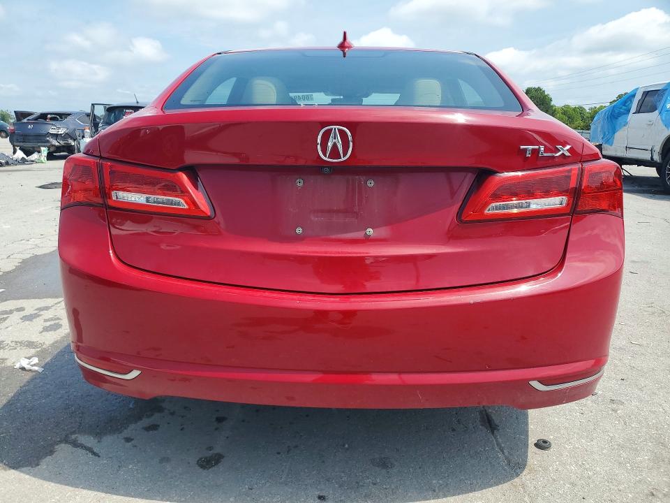 2019 Acura Tlx VIN 19UUB1F36KA004166 COPART salvage auction — FRONT END, Tn - Salvage Certificate, sold $675 on 2026-07-22 (photo 6)