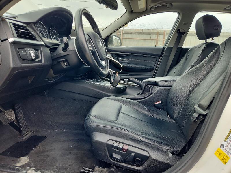 2012 BMW 3er VIN WBA3A5C59CF257333 COPART salvage auction — FRONT END, Ca - Dlr/Dis/Exp Only Salvage Title, sold $1,150 on 2026-07-09 (photo 7)