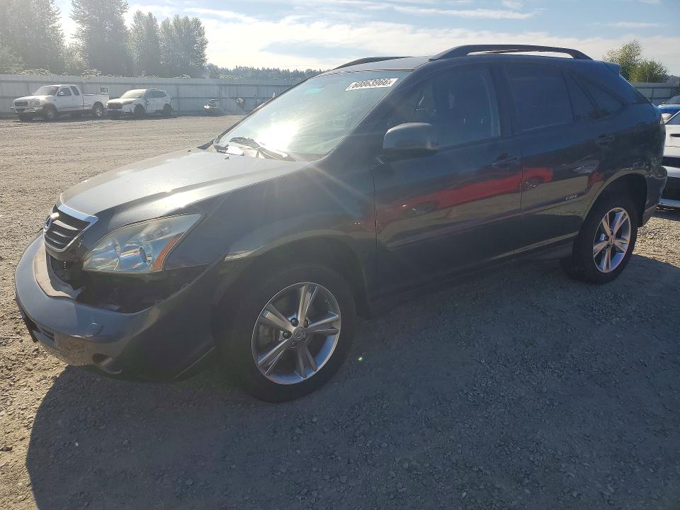 2007 Lexus Rx 400h VIN JTJHW31UX72014441 COPART salvage auction — FRONT END, WA - BILL OF SALE, sold $2,450 on 2026-07-27 (photo 1)