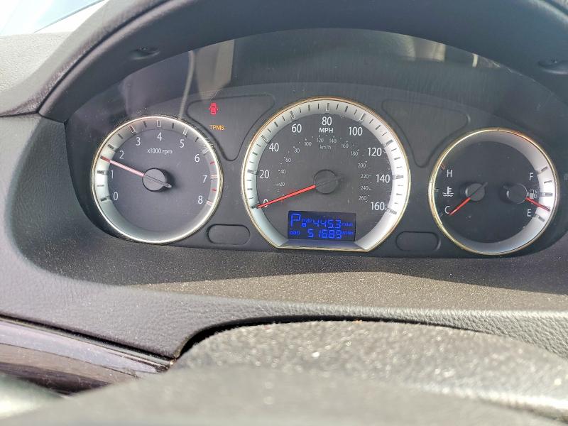 2009 Hyundai Sonata VIN 5NPEU46F79H517969 COPART salvage auction — REAR END, Fl - Cert Of Title Slvg Rebuildable, sold $1,850 on 2026-07-31 (photo 9)