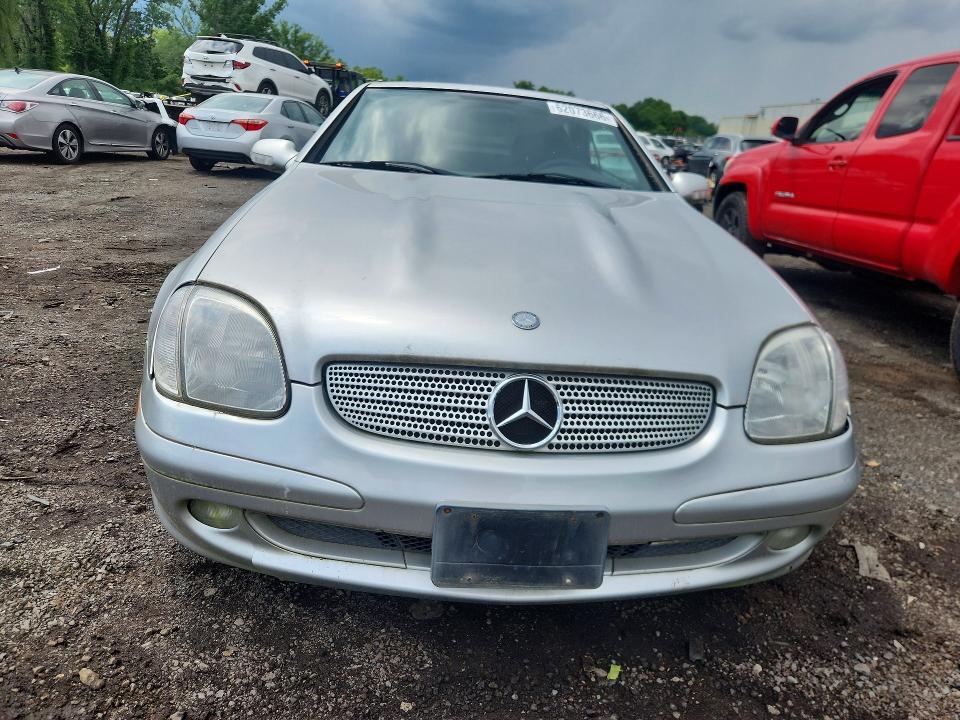 2001 Mercedes-benz Slk-class VIN WDBKK49F21F176627 COPART salvage auction — MECHANICAL, Ct - Bill Of Sale, sold $475 on 2026-07-31 (photo 5)
