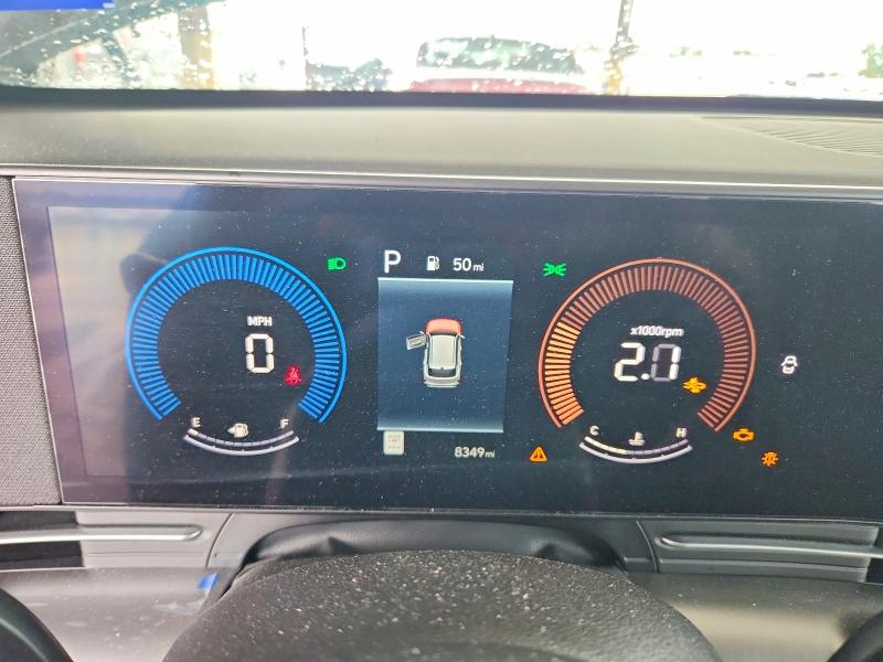 2026 Hyundai Kona VIN KM8HF3AB3TU467845 COPART salvage auction — FRONT END, TX - CERTIFICATE OF TITLE, sold $7,800 on 2026-07-20 (photo 9)