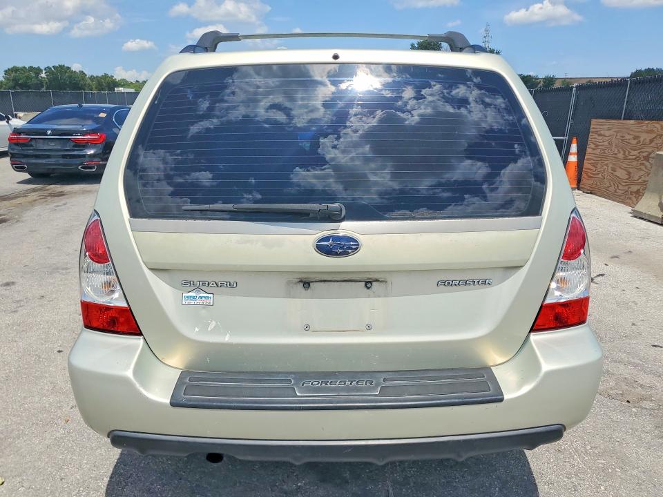 2006 Subaru Forester VIN JF1SG65636H742946 COPART salvage auction — SIDE, FL - CERT OF TITLE SLVG REBUILDABLE, sold $375 on 2026-07-28 (photo 6)