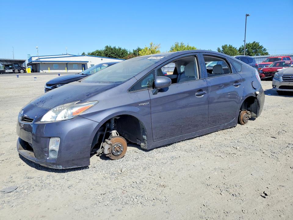 2011 Toyota Prius VIN JTDKN3DU9B0278472 COPART salvage auction — VANDALISM, Ca - Salvage Certificate, sold $575 on 2026-07-16 (photo 1)