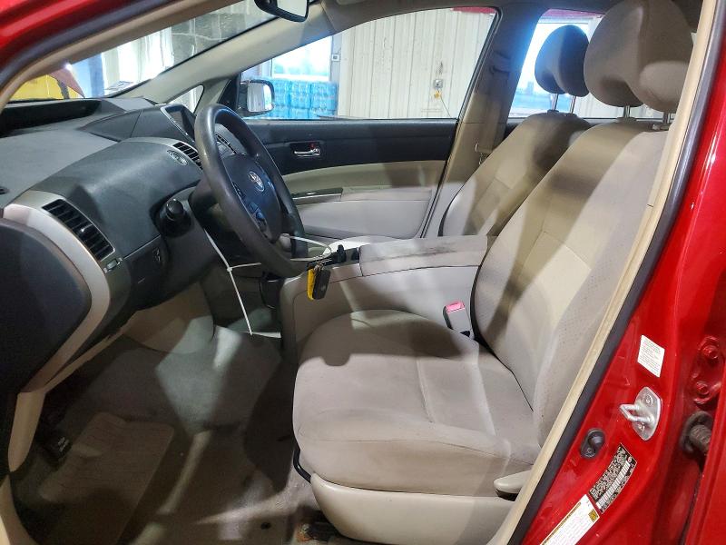 2007 Toyota Prius VIN JTDKB20UX77567111 COPART salvage auction — FRONT END, MA - CERT OF TITLE-RECONSTRCTD COLL, sold $375 on 2026-07-15 (photo 7)