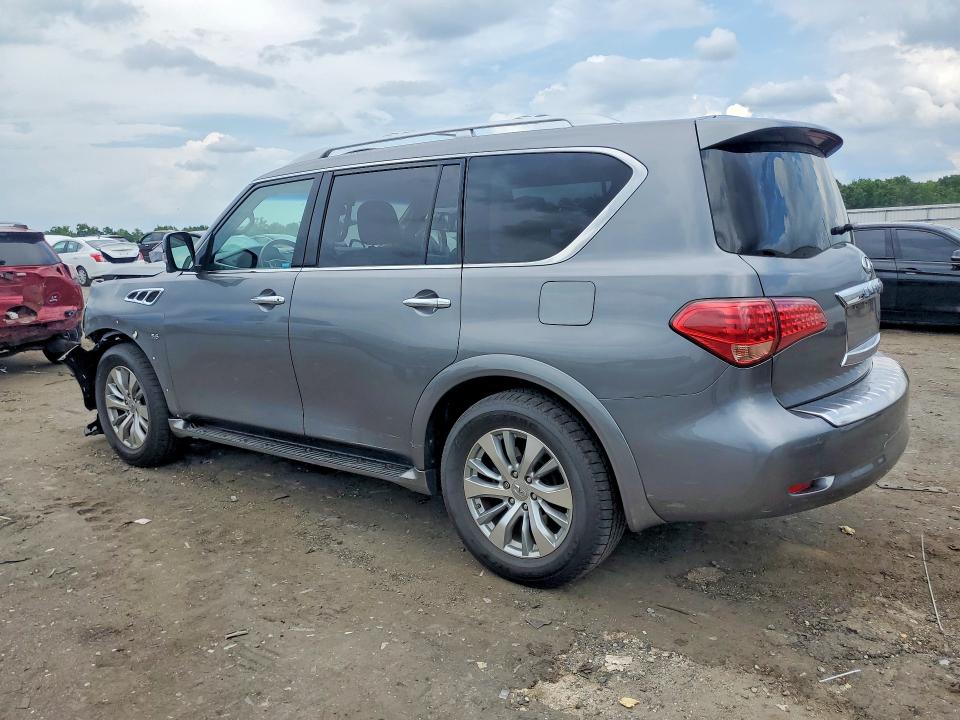 2016 Infiniti Qx80 VIN JN8AZ2NE1G9126355 COPART salvage auction — FRONT END, Va - Cert Of Title - Salvage, sold $3,650 on 2026-07-29 (photo 2)