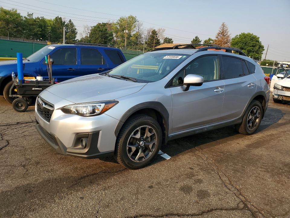 2018 Subaru VIN JF2GTADC0JH263061 COPART salvage auction — HAIL, Co - Certificate Of Title, sold $11,700 on 2026-07-09 (photo 1)