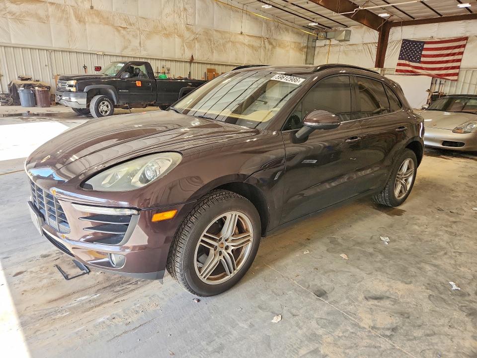 2015 Porsche Macan VIN WP1AB2A51FLB66621 COPART salvage auction — NORMAL WEAR, Nj - Certificate Of Title, sold $1,700 on 2026-07-29 (photo 1)