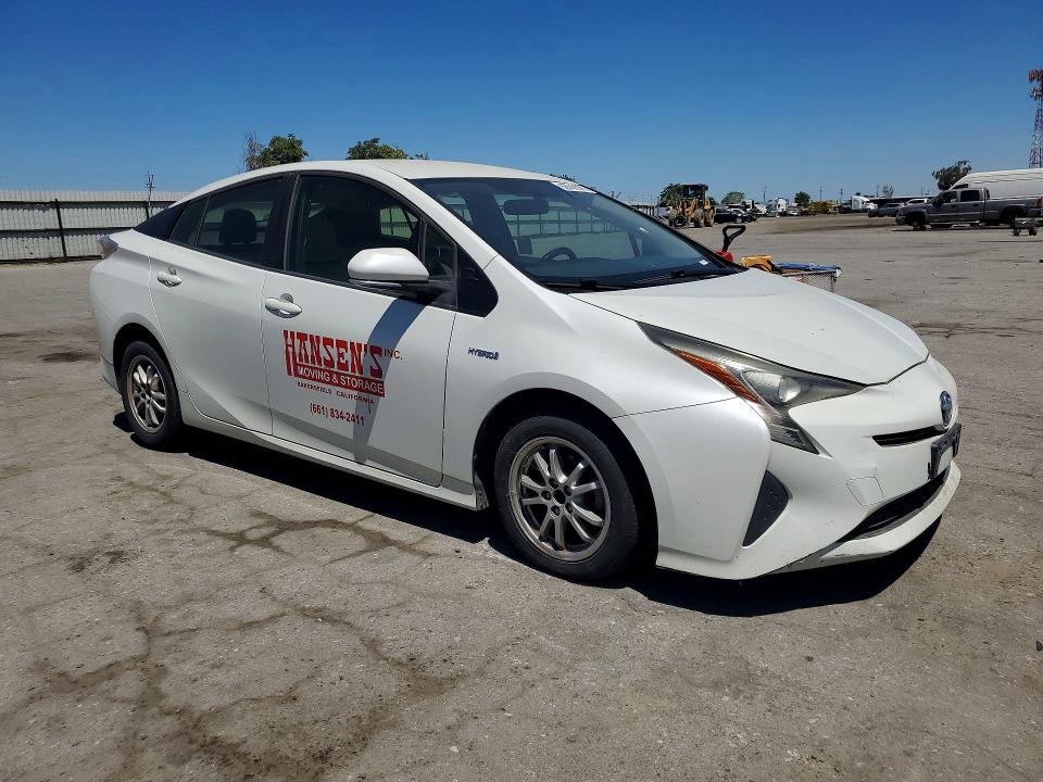 2016 Toyota Prius VIN JTDKBRFU3G3011701 COPART salvage auction — MINOR DENT/SCRATCHES, CA - DIS/DLR/EXP ONLY CLEAN TITLE, sold $3,650 on 2026-07-10 (photo 4)