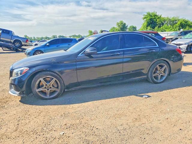 2018 Mercedes-benz C class VIN 55SWF4KB6JU273217 COPART salvage auction — FRONT END, ON - PERMIT NO BRAND - UNFIT, sold $1,400 on 2026-07-28 (photo 2)