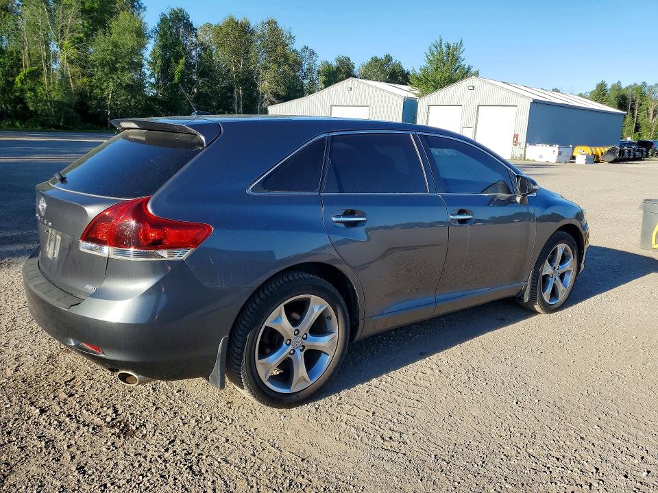2013 Toyota Venza VIN 4T3BK3BBXDU077365 COPART salvage auction — MINOR DENT/SCRATCHES, On - Permit No Brand - Unfit, sold $7,200 on 2026-08-19 (photo 3)