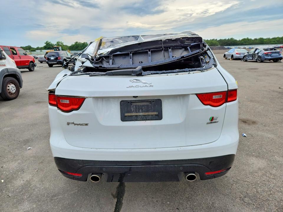 2017 Jaguar F-pace VIN SADCM2BV2HA893840 COPART salvage auction — REAR END, Ny - Mv-907A Salvage Certificate, sold $3,650 on 2026-07-27 (photo 6)