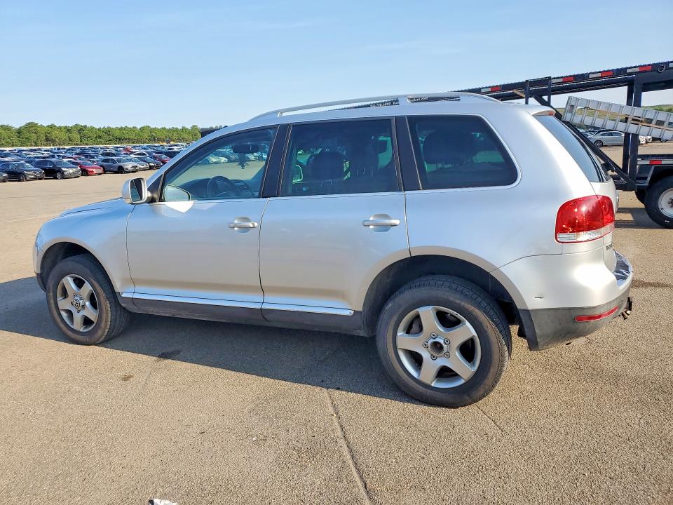 2007 Volkswagen Touareg VIN WVGZE77L27D013798 COPART salvage auction — REAR END, Ny - Mv-907A Salvage Certificate, sold $400 on 2026-07-27 (photo 2)
