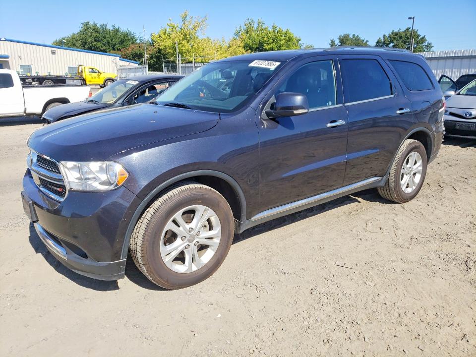 2013 Dodge Durango VIN 1C4RDJDGXDC676520 COPART salvage auction — MINOR DENT/SCRATCHES, Ca - Dis/Dlr/Exp Only Clean Title, sold $900 on 2026-07-23 (photo 1)