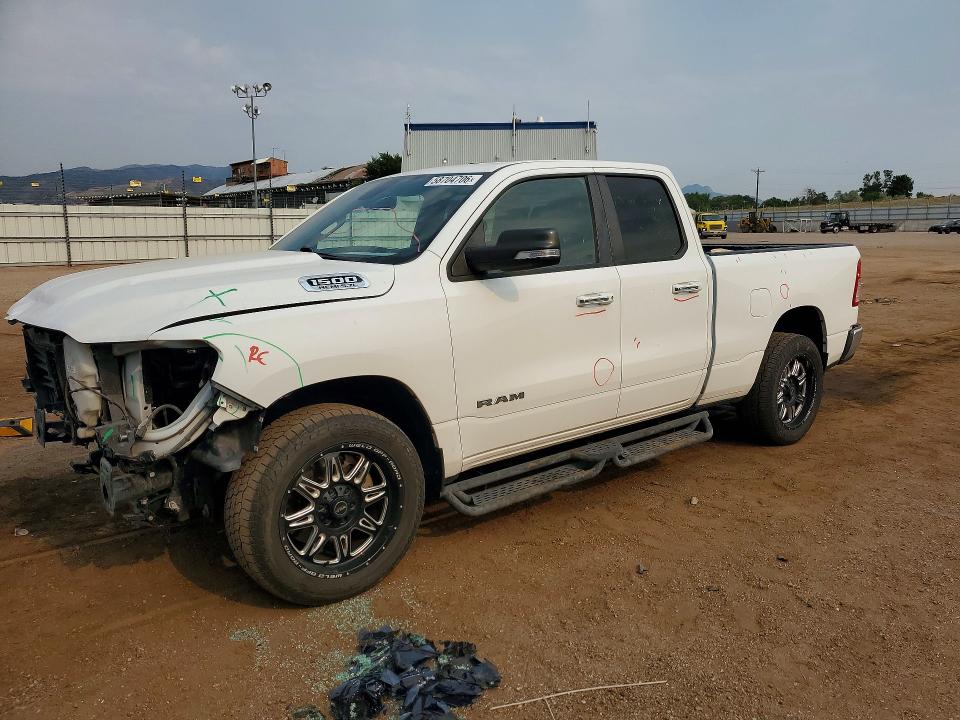2019 Ram 1500 VIN 1C6SRFBT4KN865575 COPART salvage auction — FRONT END, Co - Salvage Title, sold $7,900 on 2026-07-29 (photo 1)