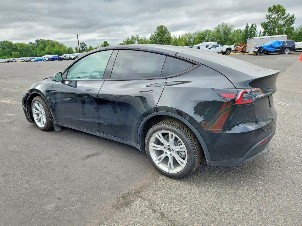 2021 Tesla Model y VIN 5YJYGDEE8MF272636 COPART salvage auction — FRONT END, Or - Salvage Title Certificate, sold $125 on 2026-07-29 (photo 2)