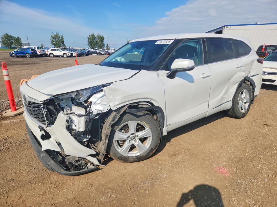 2025 Toyota Highlander VIN 5TDBBRCH9SS662720 — COPART salvage auction photo