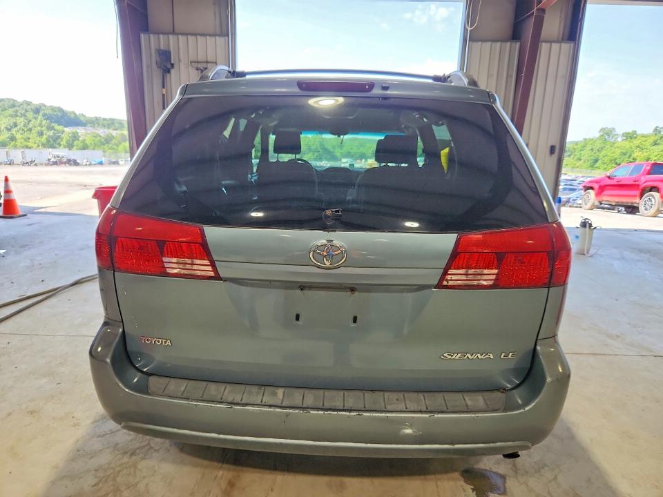 2005 Toyota Sienna VIN 5TDZA23C95S278986 COPART salvage auction — REAR END, Va - Certificate Of Title, sold $1,300 on 2026-07-17 (photo 6)