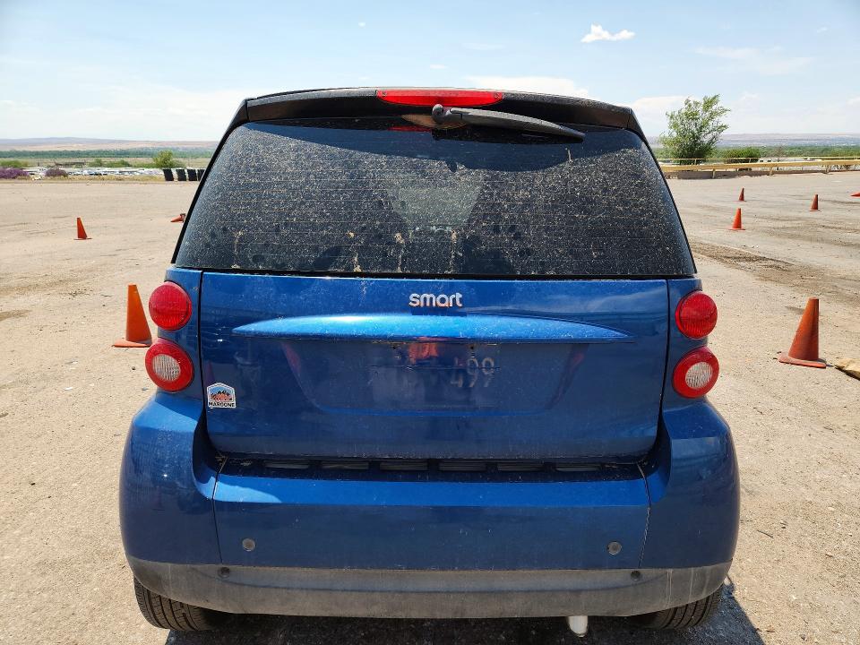 2009 Smart Fortwo VIN WMEEJ31X89K229075 COPART salvage auction — FRONT END, Nm - Cert Of Title-Salvage, sold $550 on 2026-08-13 (photo 6)