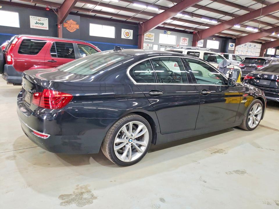 2014 BMW 5 series VIN WBAFV3C54ED686139 COPART salvage auction — MINOR DENT/SCRATCHES, Ny - Certificate Of Title (P), sold $4,500 on 2026-07-27 (photo 3)
