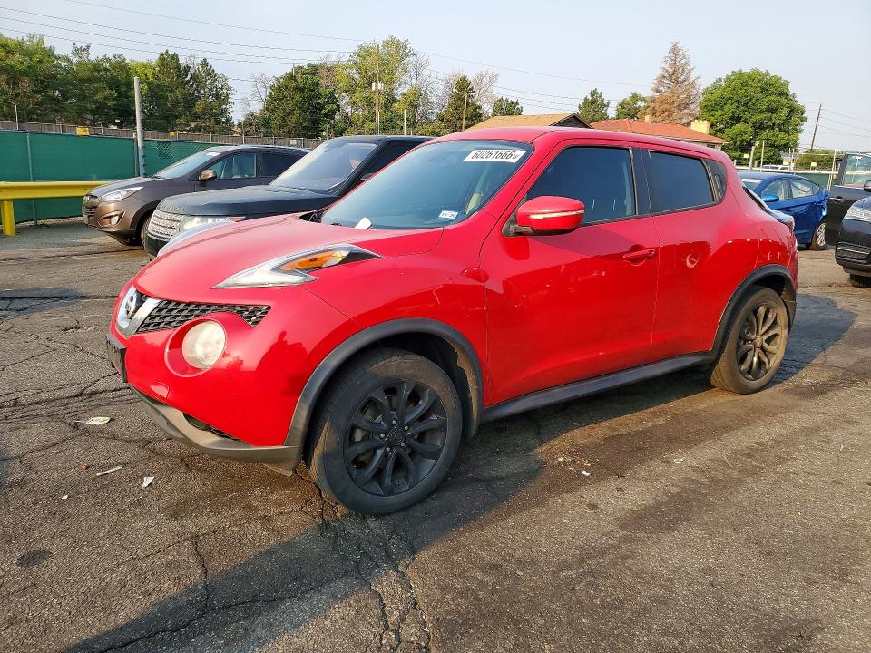 2015 Nissan VIN JN8AF5MR0FT502706 COPART salvage auction — MINOR DENT/SCRATCHES, Tx - Dis/Dlr/Exp Only Clean Title, sold $1,600 on 2026-07-18 (photo 1)