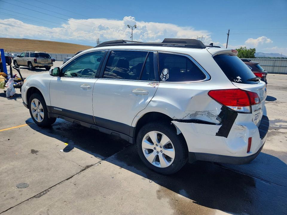 2012 Subaru Outback VIN 4S4BRCFC9C3275978 COPART salvage auction — REAR END, Co - Salvage Title, sold $2,200 on 2026-08-19 (photo 2)