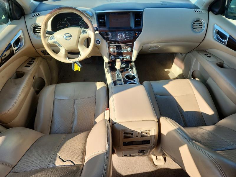 2015 Nissan Pathfinder VIN 5N1AR2MM0FC655183 COPART salvage auction — FRONT END, Wv - Certificate Of Title, sold $375 on 2026-07-09 (photo 8)
