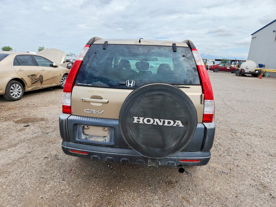 2006 Honda Cr-v VIN JHLRD788X6C047612 COPART salvage auction — NORMAL WEAR, Az - Certificate Of Title, sold $625 on 2026-07-31 (photo 6)
