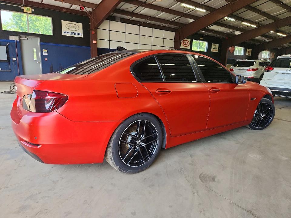 2014 BMW 5 series VIN WBA5A7C56ED615362 COPART salvage auction — MINOR DENT/SCRATCHES, Ct - Certificate Of Title (P), sold $1,900 on 2026-07-08 (photo 3)