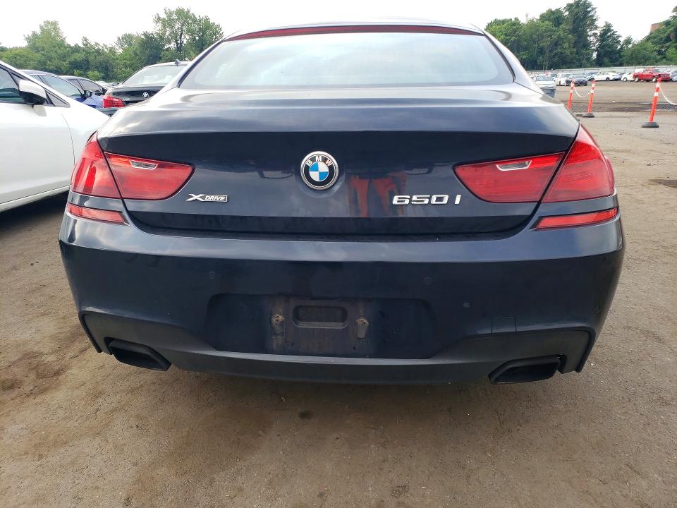 2013 BMW 6 series VIN WBA6B4C58DD098029 COPART salvage auction — MINOR DENT/SCRATCHES, Ct - Certificate Of Title, sold $1,950 on 2026-07-31 (photo 6)
