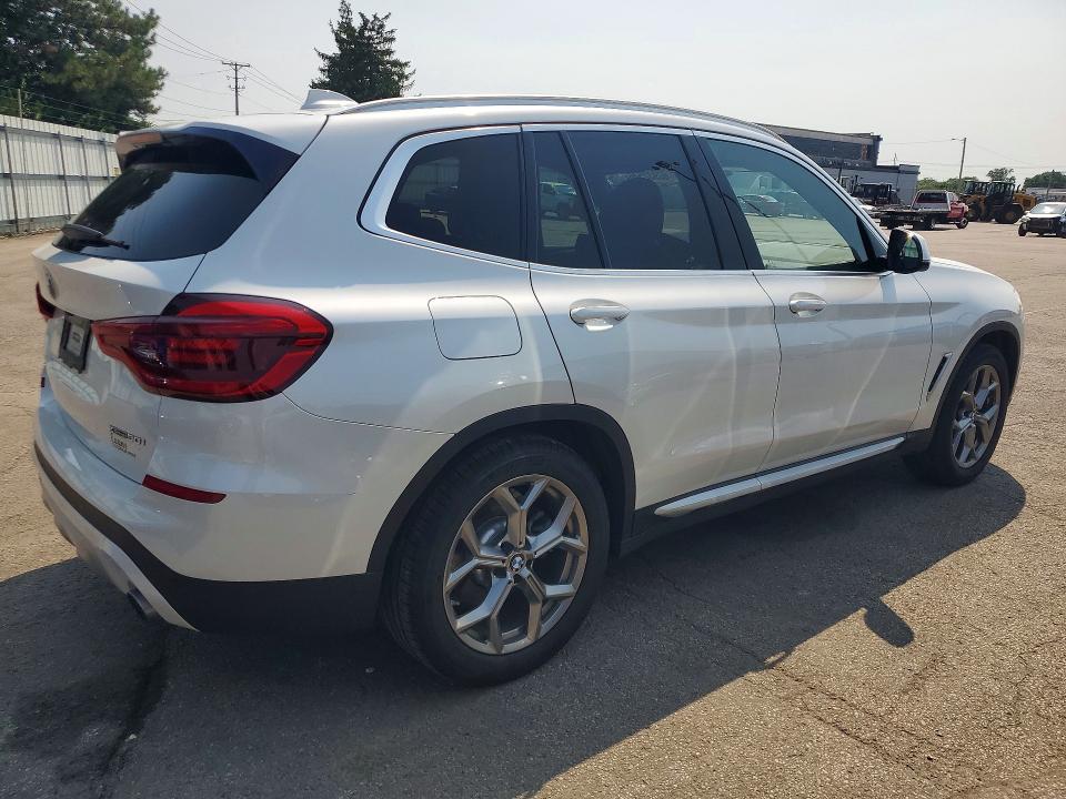 2020 BMW X3 VIN 5UXTY5C0XL9B70687 COPART salvage auction — SIDE, OH - CERT OF TITLE-SALVAGE, sold $5,400 on 2026-07-24 (photo 3)