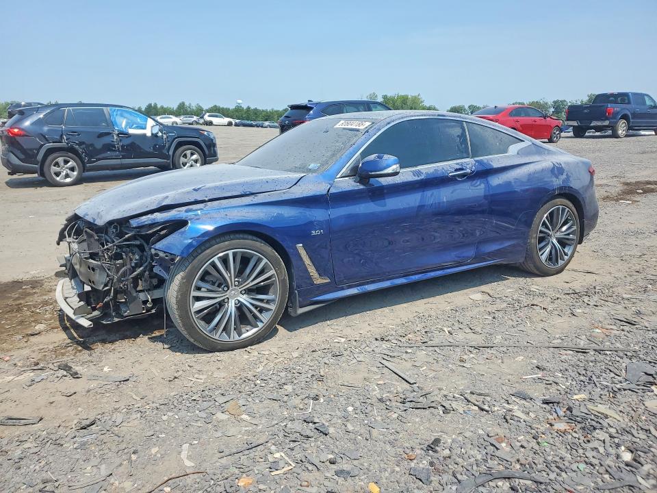 2019 Infiniti Q60 VIN JN1EV7EK4KM231640 — COPART salvage auction photo