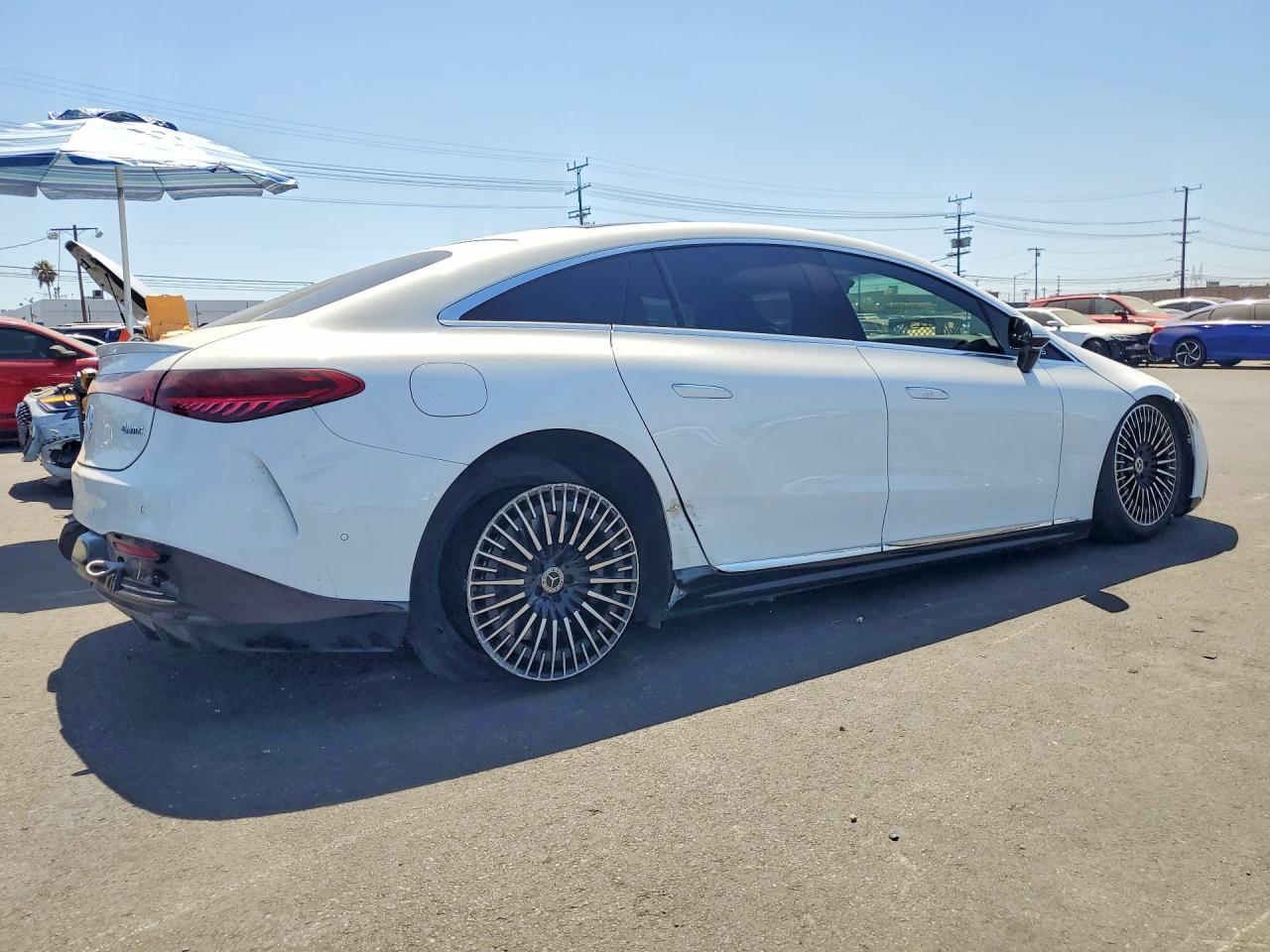 2023 Mercedes-benz VIN W1KCG4EB2PA028158 COPART salvage auction — Front End, CA - SALVAGE CERTIFICATE, sold $25,500 on 2026-08-12 (photo 3)