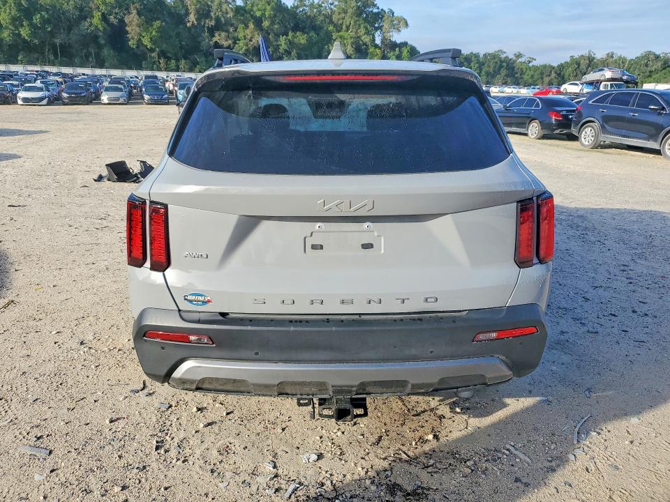 2022 Kia Sorento VIN 5XYRHDLF4NG094330 COPART salvage auction — FRONT END, Fl - Certificate Of Destruction, sold $275 on 2026-07-28 (photo 6)