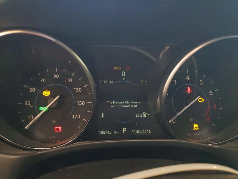 2019 Jaguar Xe VIN SAJAS4FX3KCP52580 COPART salvage auction — FRONT END, Pa - Cert Of Title, sold $550 on 2026-07-15 (photo 9)