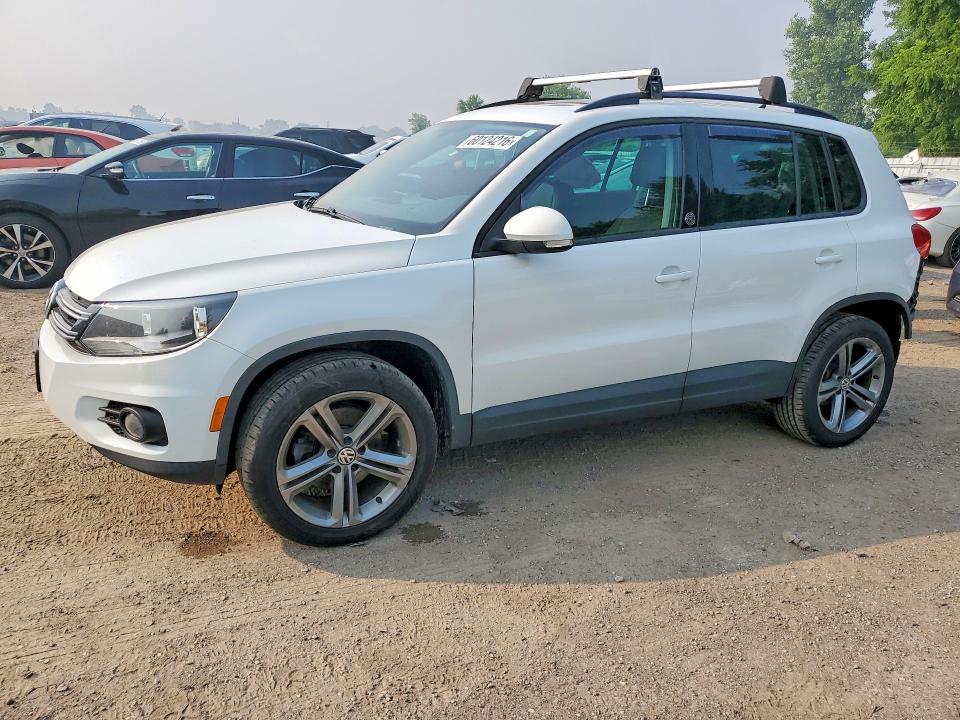 2017 Volkswagen Tiguan VIN WVGNV7AX8HK015448 COPART salvage auction — REAR END, ON - PERMIT SALVAGE, sold $2,500 on 2026-07-30 (photo 1)