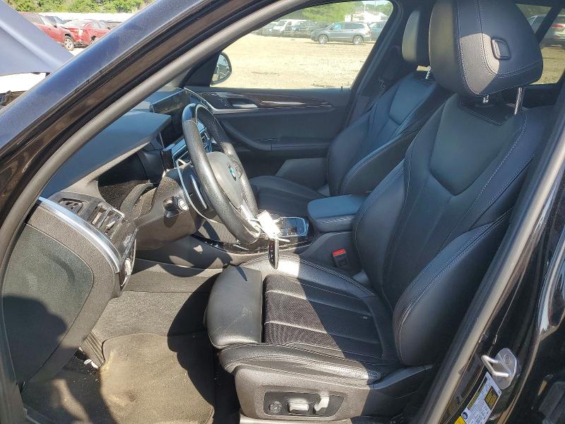 2022 BMW X3 VIN 5UX53DP03N9L40979 COPART salvage auction — FRONT END, Md - Cert Of Salvage > 75% Damage, sold $1,800 on 2026-07-27 (photo 7)