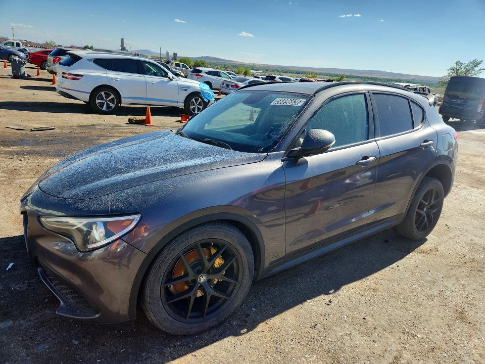 2019 Alfa romeo Stelvio VIN ZASPAKAN4K7C49064 COPART salvage auction — SIDE, NM - CERTIFICATE OF TITLE, sold $250 on 2026-07-23 (photo 1)