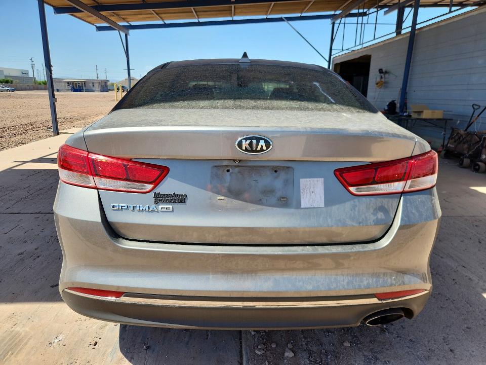 2016 Kia Optima VIN 5XXGT4L38GG107910 COPART salvage auction — SIDE, Az - Cert Of Title - Salvage, sold $250 on 2026-07-28 (photo 6)