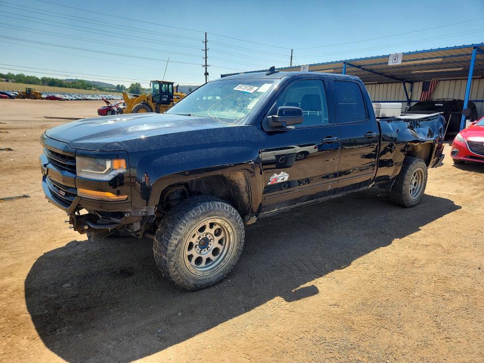 2017 Chevrolet Silverado VIN 1GCVKREC8HZ355139 COPART salvage auction — FRAME DAMAGE, Co - Certificate Of Title (P), sold $5,800 on 2026-07-27 (photo 1)
