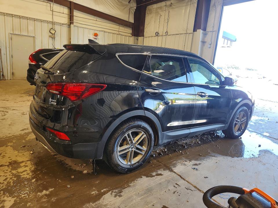 2018 Hyundai Santa fe VIN 5XYZUDLBXJG554223 COPART salvage auction — FRONT END, Salvage Title, sold $1,900 on 2026-07-20 (photo 3)