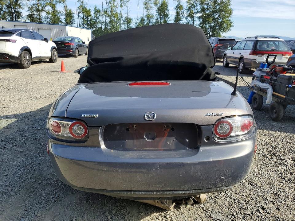 2006 Mazda Mx-5 miata VIN JM1NC25F760104404 COPART salvage auction — UNDERCARRIAGE, WA - BILL OF SALE, sold $525 on 2026-07-27 (photo 6)