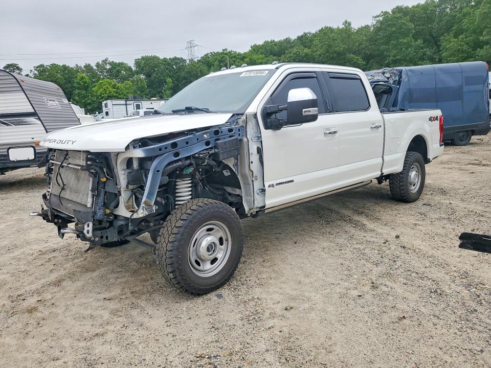 2022 Ford F250 VIN 1FT7W2BT5NEG09885 COPART salvage auction — SIDE, Nj - Cert Of Title-Salvage, sold $17,100 on 2026-07-28 (photo 1)