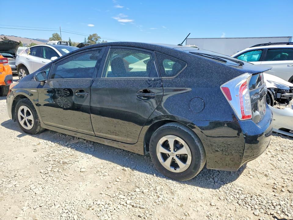 2013 Toyota Prius VIN JTDKN3DU2D5565660 COPART salvage auction — VANDALISM, Ca - Salvage Certificate, sold $1,000 on 2026-07-28 (photo 2)