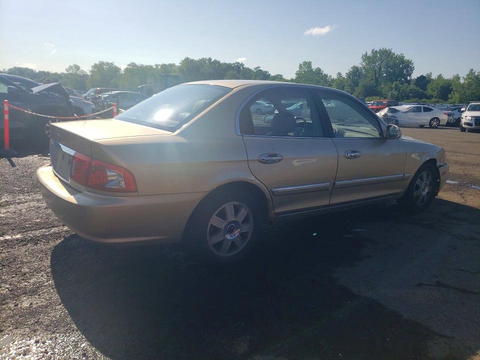 2003 Kia Optima VIN KNAGD126135204482 COPART salvage auction — FRONT END, CT - CERT OF TITLE-SALVAGE, sold $475 on 2026-07-17 (photo 3)