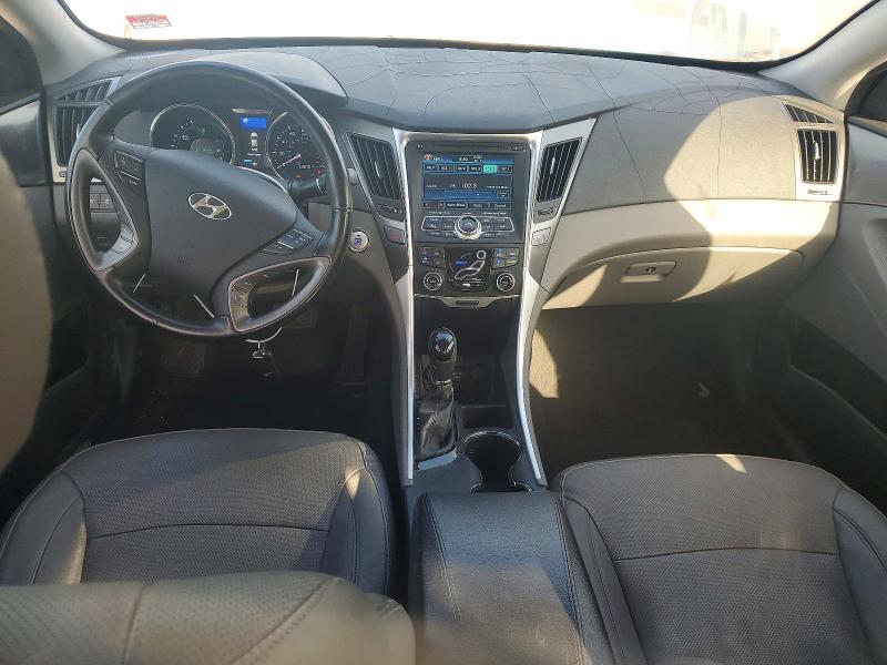 2014 Hyundai Sonata VIN KMHEC4A49EA104313 COPART salvage auction — SIDE, FL - CERT OF TITLE SLVG REBUILDABLE, sold $775 on 2026-07-17 (photo 8)
