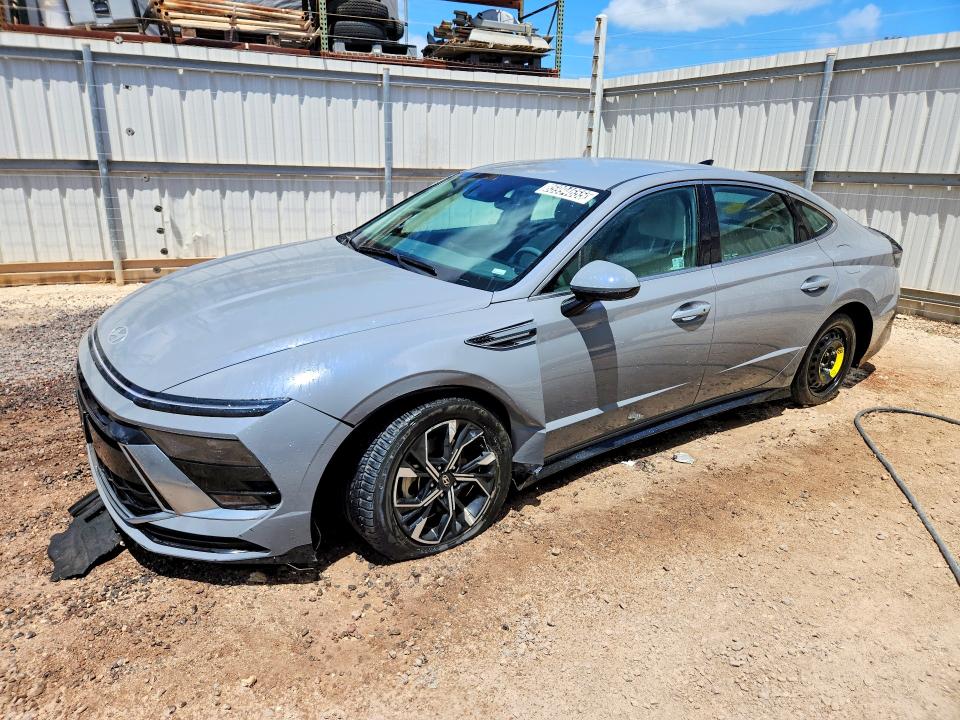 2024 Hyundai Sonata VIN KMHL64JA7RA378099 COPART salvage auction — FRONT END, Hi - Certificate Of Title (P), sold $2 on 2026-07-27 (photo 1)